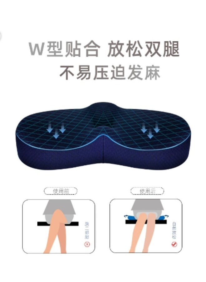 Eilimi Seat cushion for any chair Comfortable Doctor recommended for back support Pain relief Sitting stress solution Posture aid Ergonomic Memory material Thoughtful gift - Image 4